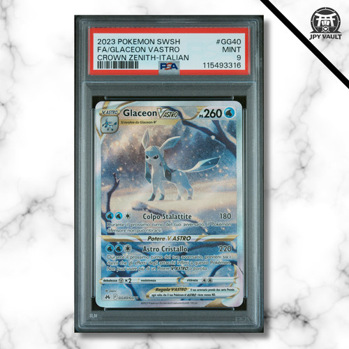 Pokemon card italian glaceon - card,