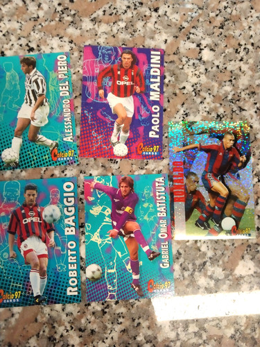 Figurine cards calciatori - cards, 97