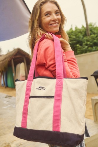 Borsa tote tela weird - tote, fish