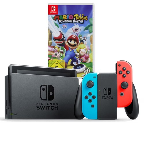 Nintendo switch console - nintendo, blu