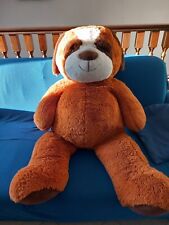 Peluche Cane Gigante XXL Alto 120 cm  Pupazzo Grande Morbido Bambini Soffice