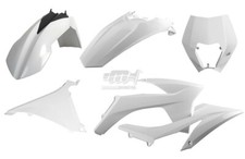 POLISPORT KIT PLASTICHE REPLICA BIANCO KTM EXC 125 2012-2013