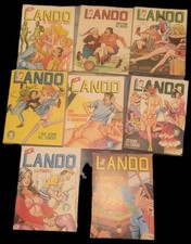 Fumetto erotico - per adulti LANDO lotto 8 albi