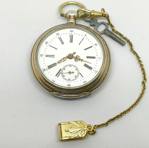 Antico orologio tasca cassa - antico, da
