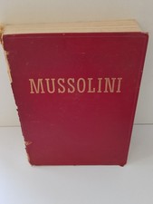 LIBRO  "MUSSOLINI" EDITO DA