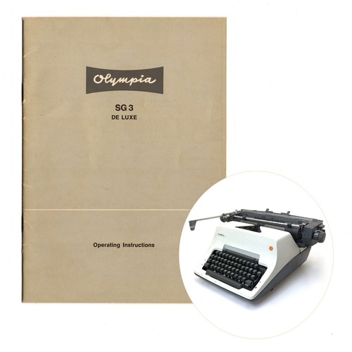 Macchina scrivere olympia - scrivere,