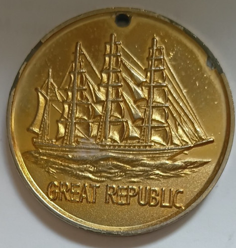 Medaglia ricordo nave clipper