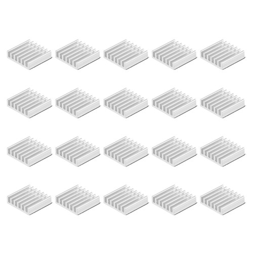 14x14x4mm argentato autodesivo - argentato,