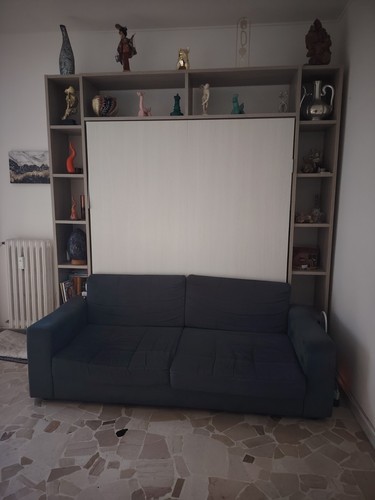 Parete letto matrimoniale - , con