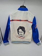 Giacca Giacobazzi Gilles Villeneuve S vintage Ferrari Formula 1 F1 impermeabile