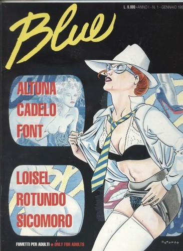 Blue rivista fumetti - blue,