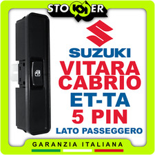 Pulsante Alzacristallo Interruttore Vetro Passeggero SUZUKI VITARA CABRIO 5PIN