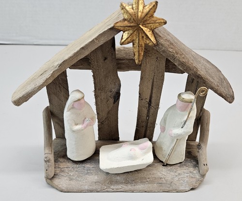 Presepe fatto mano con - fatto, a