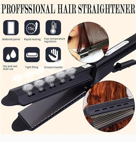 Piastra per capelli vapore - per,