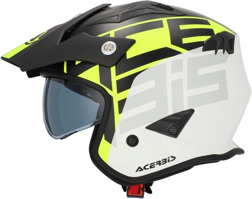 Casco trial jet acerbis aria - casco trial/jet,