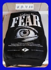 🔷 Felpa Frankie Garage Manica Lunga con Cappuccio  Taglia M Colore Nero 🔷