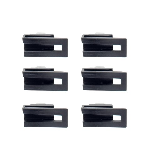 Set clip guarnizione cofano - set, 6