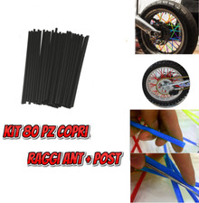 80 Universal BLACK Wheel Spoke