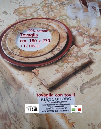 Tablecloth class rectangular - 1^class,