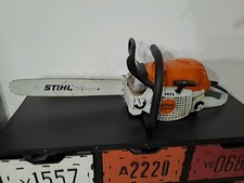 motosega usata stihl ms291 con barra originale da 45 e barra di ricambio da 50