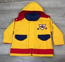 Giacca impermeabile gialla per