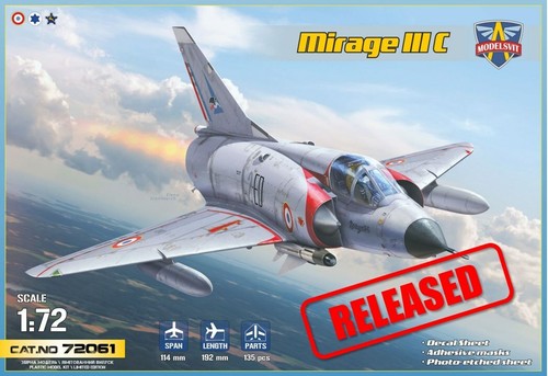 Mirage iiic kit modellino - iiic, in