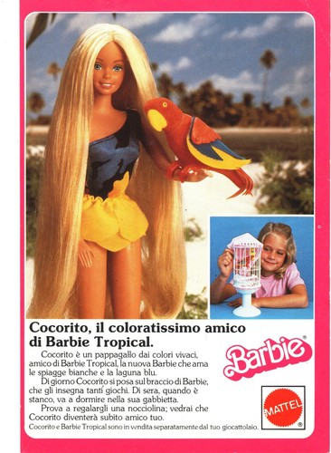 Barbie tropical cocorito - tropical,