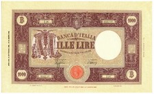 1000 LIRE BARBETTI GRANDE M