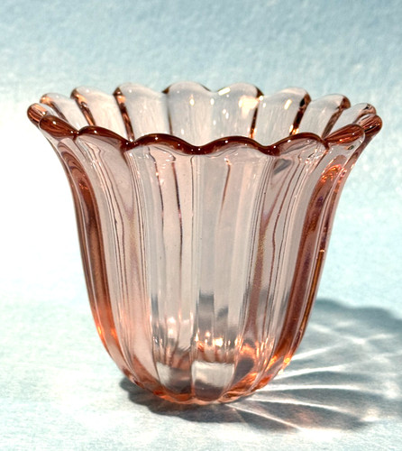 Bobeche cristallo rosa 100 - bobeche, rosa,
