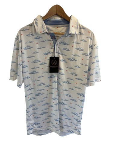 Swannies polo golf - uomo, grande