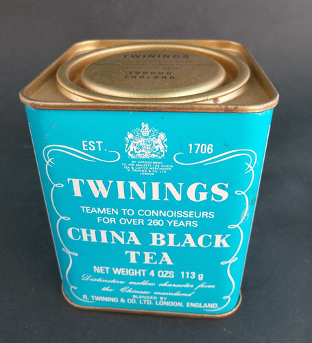 Scatola latta twinings - scatola,