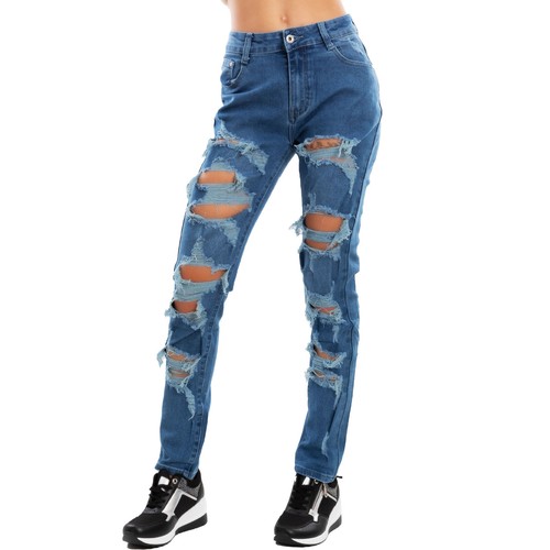 Jeans donna strappi strappati