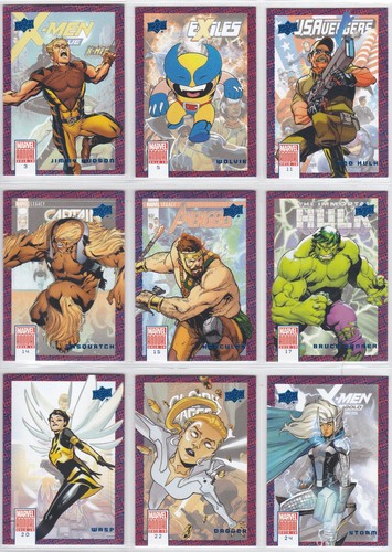 Upper deck marvel 2018 - upper,