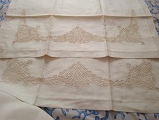 Lenzuolo Matrimoniale Ricamo a