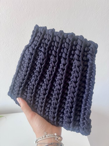 Pochette fettuccia nera - pochette, in
