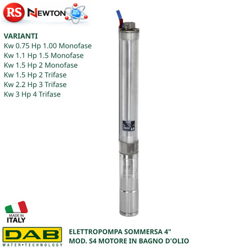 Pompa sommersa pozzo dab - pompa,
