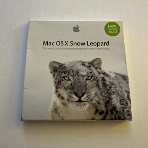 Apple snow leopard 3 - apple, 10.6.3