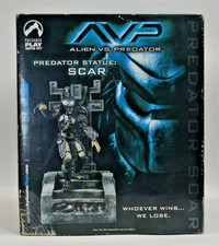 Statua Predatore "Alien vs Predator": Scar by Palisades Toys #1373 Scatola Danneggiata