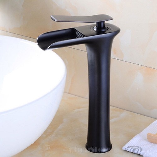 Rubinetto lavabo vaso - , cascata
