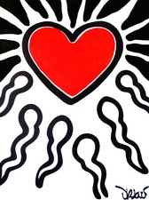 Dr. LOVE quadro Heart cuore