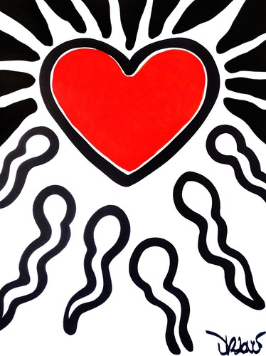Love quadro heart cuore - love,