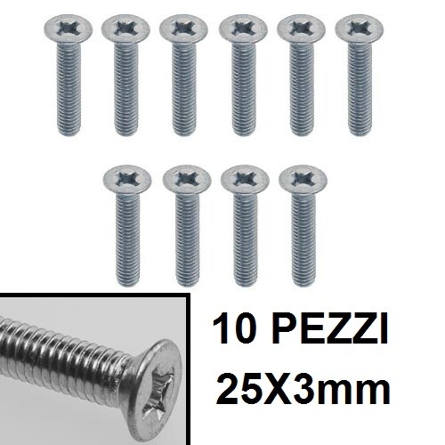 Vite testa piatta croce - testa,
