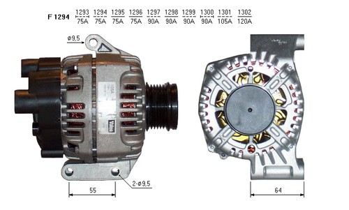 Alternatore fiat doblo punto - fiat,