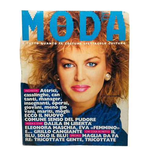 Rivista moda febbraio 1984 - moda,