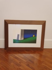 Tino Stefanoni serigrafia limitata num. 37/80 dim.70x50, dotato di cornice