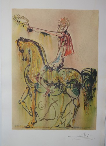 Salvador dali les chevaux - les,