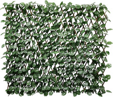 Schermo Recinzione Privacy Foglia Edera Espandibile Artificiale Foglie Finte per Esterno Indo