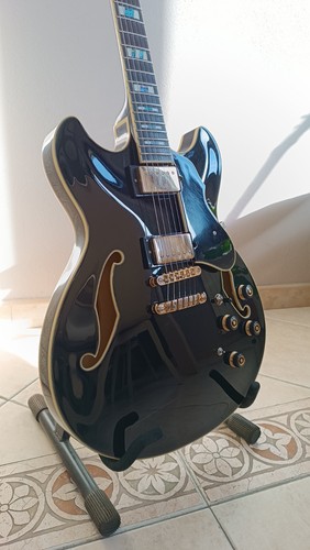 Ibanez artstar as153 black - ibanez, as153-bk