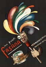 INTRA, Verbania - Vernici e Pennelli "FASANA" - Pubblicitaria - NV - PU470