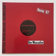 Daf mussolini remix - mussolini, 12"
